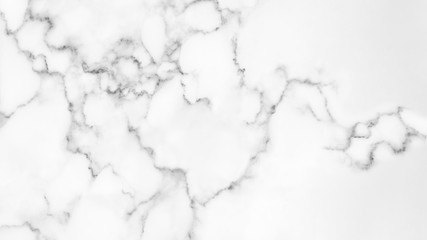 Obraz premium White marble texture with natural pattern for background.