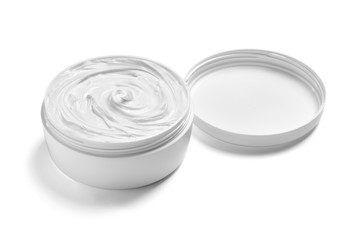  white cream container jar beauty moisturizer skin