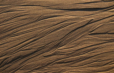 Water Channels in Sand