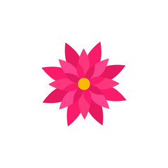 Universal Flower icon to use in web and mobile UI,