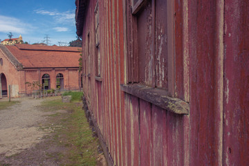 Wooden old house