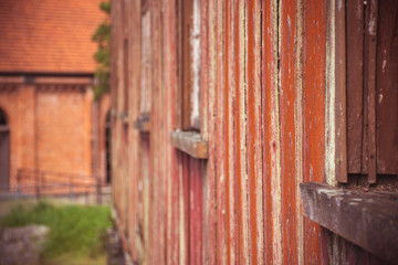 Wooden old house