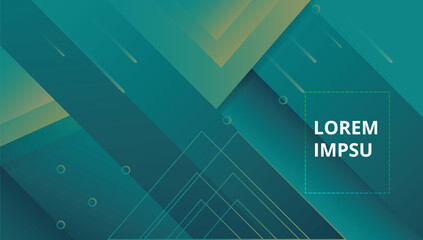 Colorful geometric background. Trendy gradient shapes composition. Futuristic design posters