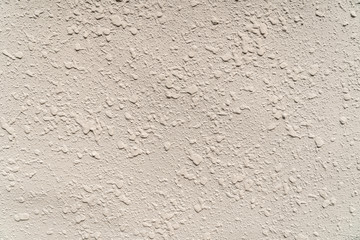 Exterior decorative plaster light background