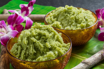 アジアのかき氷　Shaved ice that Asian fruit