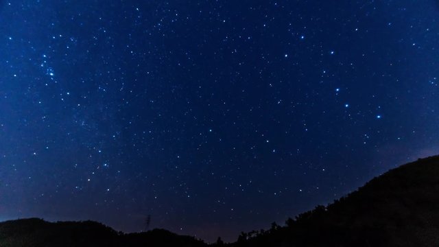 北極星・北斗七星・カシオペア座_4K_60bfp