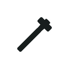 hammer icon. Vector illustration