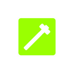 hammer icon. Vector illustration