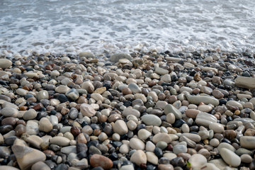 Rocky beach view