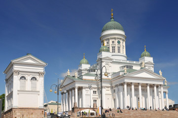 Helsinki Cathedral, Evangelical Lutheran church of the Diocese of Helsinki, Finland.