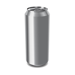 Aluminum can vector