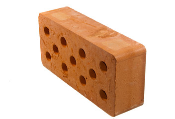 brick isolated on white background