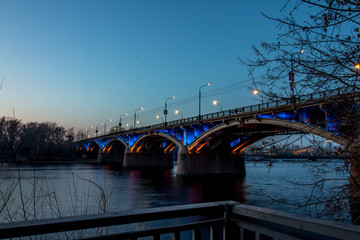 Communal bridge, Krasnoyarsk