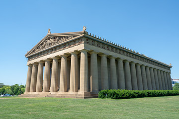 Fototapeta na wymiar Parthenon in Tennessee ? Which came first?
