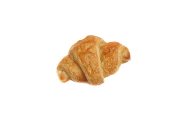 Croissant isolated on white background