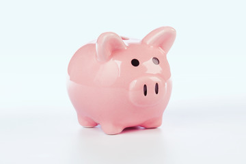 piggy bank isolated on white background