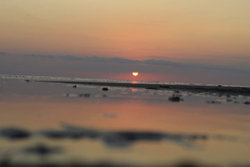 Naklejka premium sunset everywhere