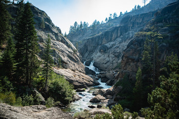 river in the mountains
