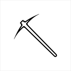 Pickaxe Icon, Pick-Axe Tool