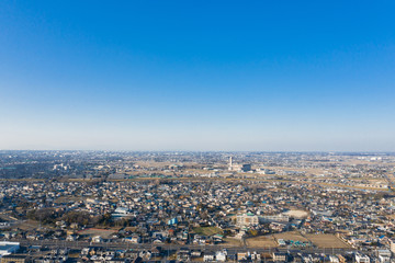 Fototapeta premium 都市・空撮
