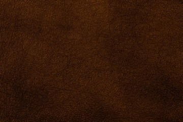 Brown leather background or texture. 