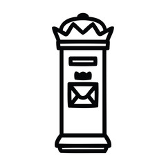 British postbox icon