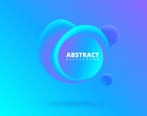 Creative blue background with abstract geometric pattern.