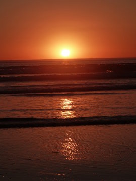 coucher de soleil