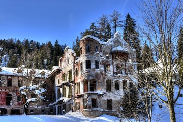 Hotel, Nobelhotel, Innichen, Sexten, Italien, Österreich-Ungarn, Monarchie, Wildbad, Wildbad...