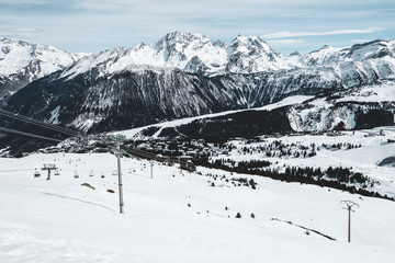 Alps in winter, Europe