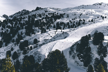 Alps in winter, Europe