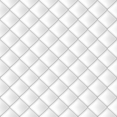 White Seamless Tiles Pattern