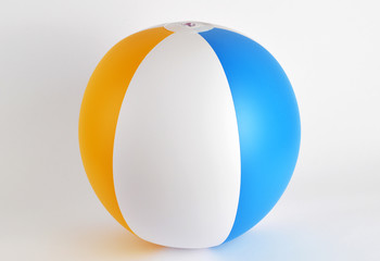 Beach ball with clipping path 