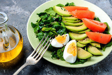 Spring vegetable salad