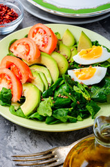 Spring vegetable salad