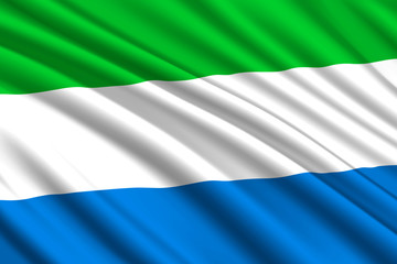 waving flag background