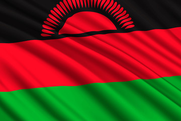 waving flag background