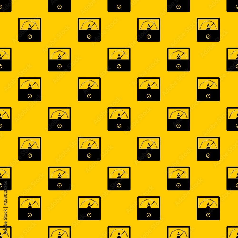 Poster counter pattern seamless vector repeat geometric yellow for any design