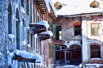 Hotel, Nobelhotel, Innichen, Sexten, Italien, Österreich-Ungarn, Monarchie, Wildbad, Wildbad...