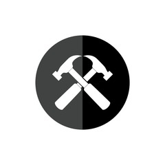 Tool icon, Wrench and gear icon