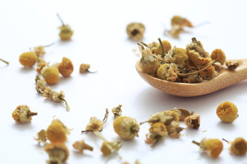 Image shot of German chamomile (herb)