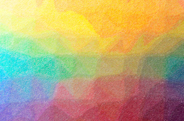 Abstract illustration of orange Color Pencil High Coverage background