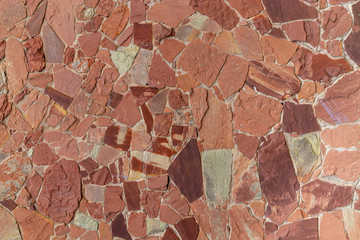 Pattern of decorative stone wall background.Stone wall texture. random size stone wall.Background...