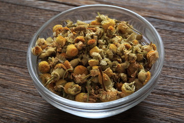Image shot of German chamomile (herb)