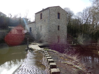 Maison de la rivière, Saint Georges de Montaigu, Vendée, France