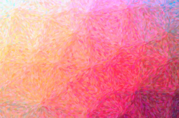 Abstract illustration of red Impressionist Pointlilism background