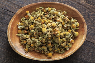 Image shot of German chamomile (herb)