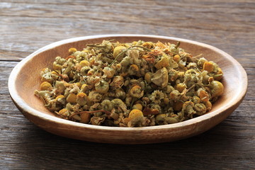 Image shot of German chamomile (herb)