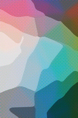 Abstract illustration of blue and brown Dots background