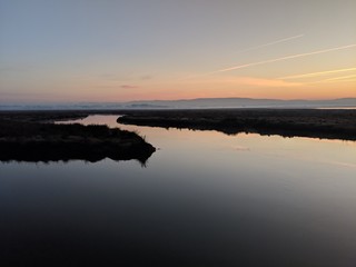 Fototapeta premium Amanhecer Aveiro Ria